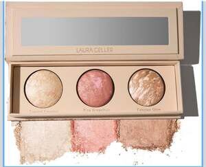 Laura Geller Geller's Greatest Lift-n-Glow Baked Face Trio Palette